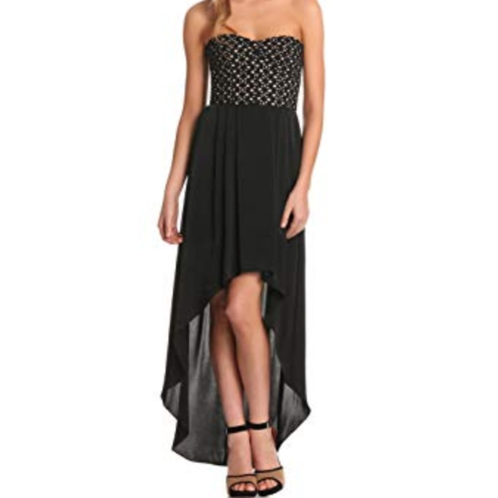 BCBGMAXAZRIA Women's Tess Strapless Bustier Dress